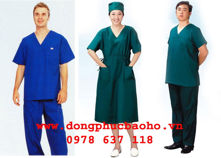 Đồng phục bảo hộ nhân viên y tế | Dong phuc bao ho nhan vien y te